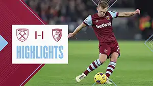 West Ham vs Bournemouth highlights spiel ansehen