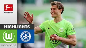 Wolfsburg vs Darmstadt 98 reseña en vídeo del partido ver