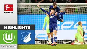 Wolfsburg vs Hoffenheim highlights spiel ansehen