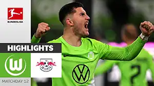 Tor Yussuf Poulsen 52 Minute Stand: 1-1 Wolfsburg vs RB Leipzig 2-1