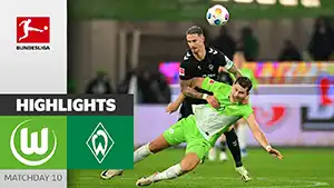 Wolfsburg vs Werder highlights della partita guardare