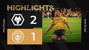 Wolverhampton vs Manchester City highlights della partita guardare