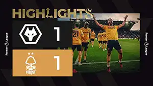 Gol Matheus Cunha 32 Minuta Wynik: 1-1 Wolverhampton vs Nottingham Forest 1-1