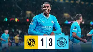 Tor Manuel Akanji 48 Minute Stand: 0-1 Young Boys vs Manchester City 1-3