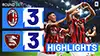 AC Milan vs Salernitana highlights della partita guardare