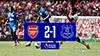 Arsenal vs Everton highlights della partita guardare