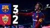 Barcelona vs Almería highlights della match regarder