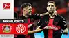 Bayer 04 vs Mainz highlights spiel ansehen