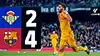 Betis vs Barcelona highlights della match regarder