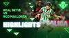 Betis vs Mallorca highlights spiel ansehen