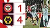Brentford vs Wolverhampton highlights della partita guardare
