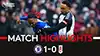 Chelsea vs Fulham highlights della partita guardare