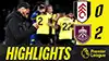 Fulham vs Burnley highlights della partita guardare