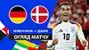 Germany vs Denmark highlights match watch