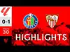 Getafe vs Sevilla highlights match watch