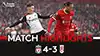 Liverpool vs Fulham highlights della partita guardare