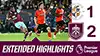 Luton Town vs Burnley highlights della partita guardare