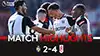 Luton Town vs Fulham highlights della partita guardare
