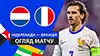 Pays-Bas vs France highlights della match regarder