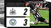 Newcastle Utd vs Manchester City highlights della partita guardare