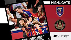 Real Salt Lake vs Atlanta United highlights match watch