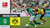 Werder vs Borussia Dortmund highlights della partita guardare